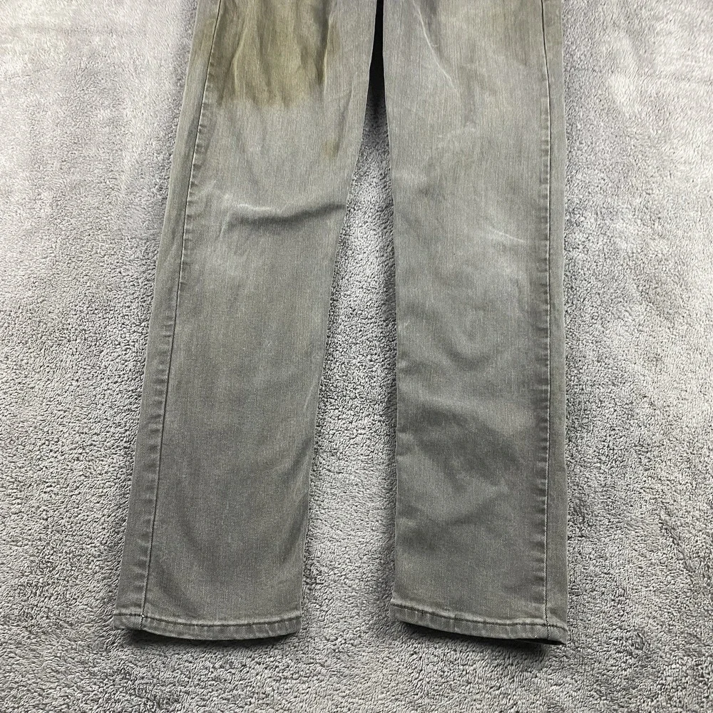 Levis 502 Taper Fit Jeans‎ Mens 32x29 Gray Mid Rise